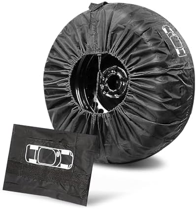 Car Spare Tire Cover, Anti-scratch Waterproof Wheel Protector by Unknown