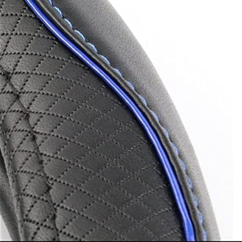 ESEWALAS Universal Car Steering Wheel Cover, Anti-Slip Leather Steering Wheel - Image 4