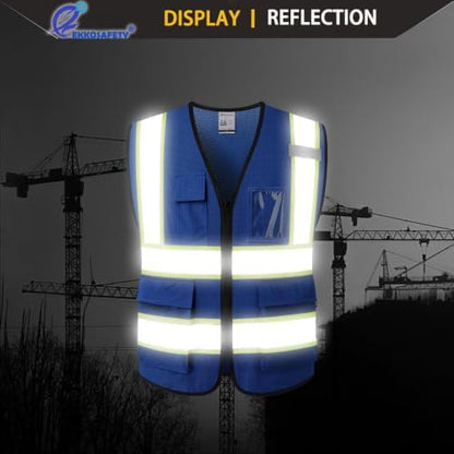 Hi Vis Reflective Safety Vest for Men Women - Image 4