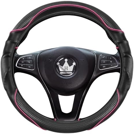 HighnessHwoo 3D Car Steering Wheel Cover Comfort Grip Massage Sporty Anti-Slip - Image 3