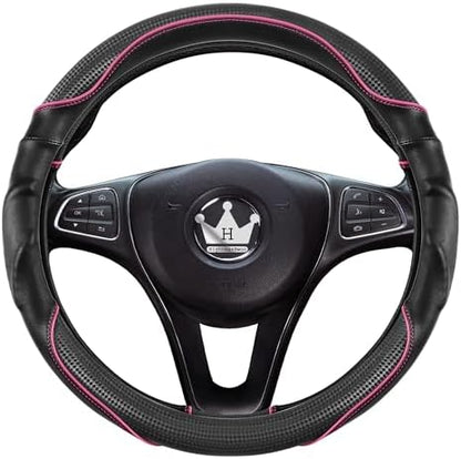 HighnessHwoo 3D Car Steering Wheel Cover Comfort Grip Massage Sporty Anti-Slip - Image 3