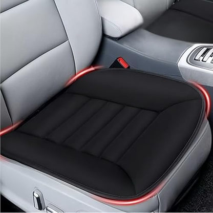 MYFAMIREA 2PCS Car Seat Cushion Pad 1.2" Thick Comfort Seat Protector by MYFAMIREA