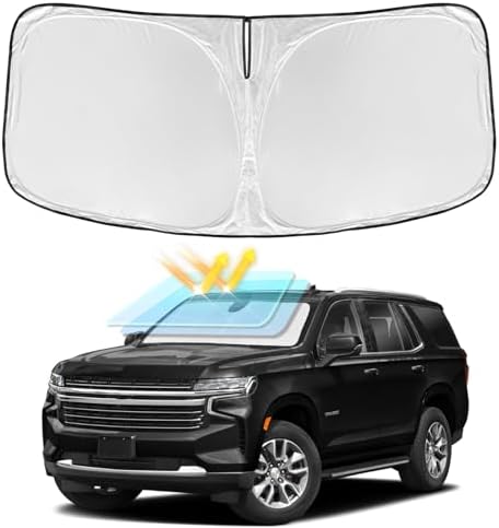 for Chevrolet Tahoe 2021-2026 Windshield Sun Shade by ZOIBVCARSUNSHADE