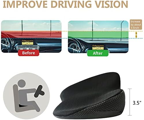 Livtribe Car Seat Cushion, Comfortable Wedge Seat Cushions - Image 5
