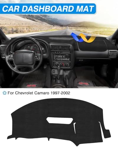 CARTIST Dash Cover for Chevy Chevrolet Camaro 1997-2002 Dashboard Cover Mat - Image 3
