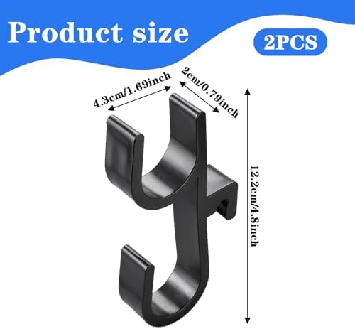 Ymapinc 2PCS Car Umbrella Hook, No Drilling Umbrella Holder - Image 2