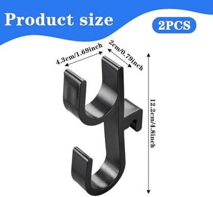 Ymapinc 2PCS Car Umbrella Hook, No Drilling Umbrella Holder - Image 2