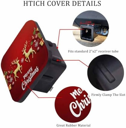 Merry Christmas Safe Hitch Cover - Image 3