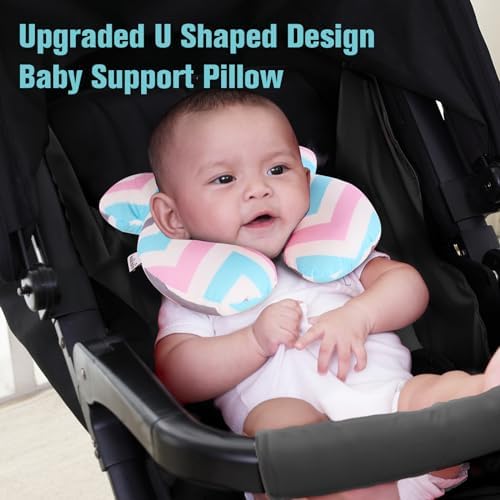 KAKIBLIN Baby Neck Pillow, Baby Support Pillow, Infant Neck Pillows - Image 3