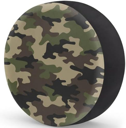 Camo Spare Tire Cover Waterproof Dust-Proof Spare Wheel Covers - Image 2