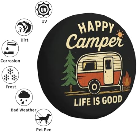 Spare Tire Cover Weatherproof Wheel Protectors Universal Wheel Covers - Image 5