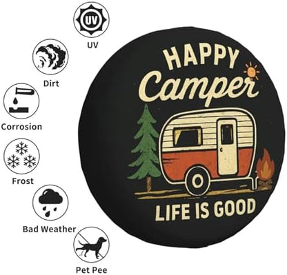 Spare Tire Cover Weatherproof Wheel Protectors Universal Wheel Covers - Image 5