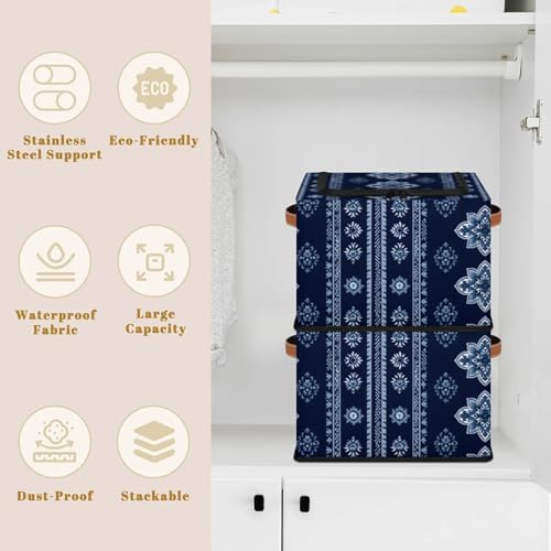 Storage Bins With Zipper Lid, Collapsible Trunk Organizer, Car Organizers and - Image 2