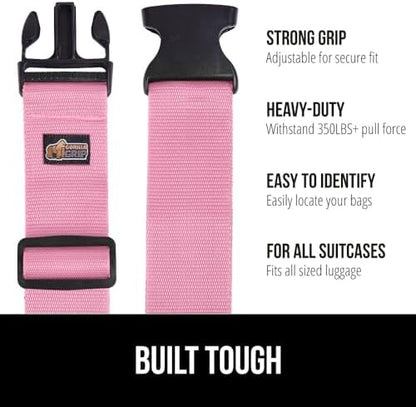 GORILLA GRIP Heavy Duty Luggage Straps - Image 2