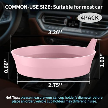 ME.FAN Car Cup Coasters Silicone Cars Coasters - Image 2