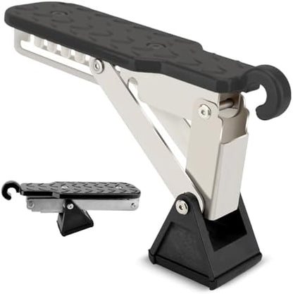 Adjustable Car Door Step, Aluminum Alloy Sturdy Foot Stand, 7 Angle Design by WODHMIEY