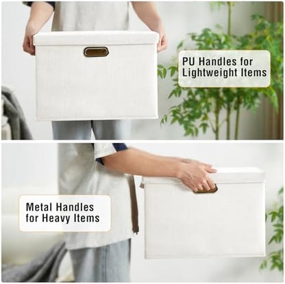 17" Large Fabric Storage Box - Image 3