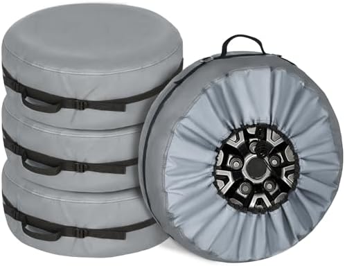 Explore Land Tire Cover with Handle 4P Fit Diameters 26''-28.75'' by ExploreLand