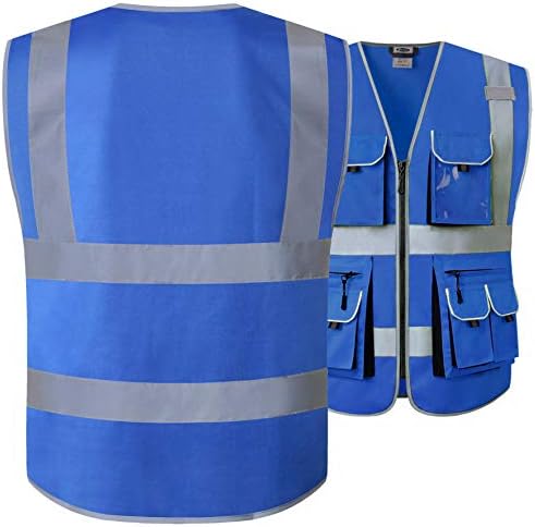 JKSafety Hi Vis Safety Vest for Men Women - Image 5