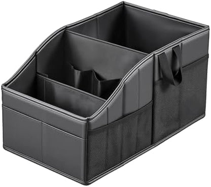 WHHMK Sturdy Leather Car Storage Support Up to 33 LB of Weight by WHHMK