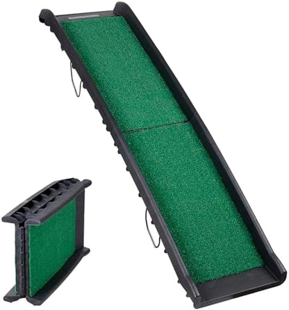 Folding Dog Ramp for Car Truck SUV 61 Inches Portable Pet Ramp by NovaMicrodermabrasion