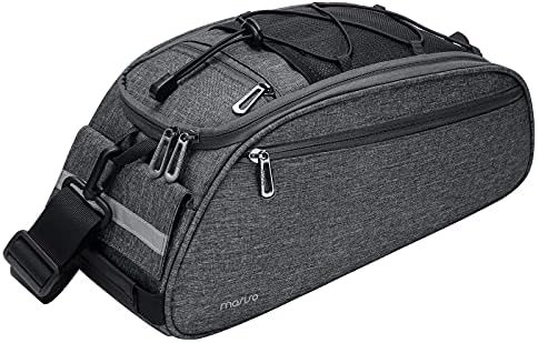 MOSISO Bike Rack Bag, Waterproof Bicycle Trunk Pannier Rear Seat Pouch by MOSISO