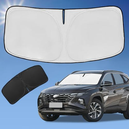 for Hyundai Tucson 2022-2024 2025 2026 Sun Shade Windshield Cover by ZOIBVCARSUNSHADE