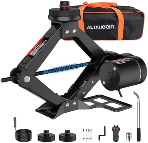 3 Ton Electric Scissor Jack for Tesla Model Y Model 3/S/X by ALIXUEQINPortableToolAssistant