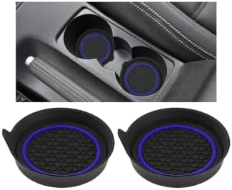 HZEL Car Cup Holder Coasters, Recessed Automotive Drink Mat Decoration by Unknown