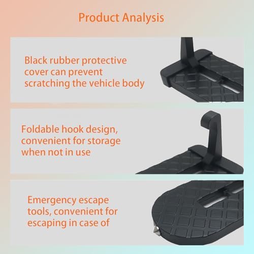SUVs and Trucks Use Car Assisted Pedals, Foldable Non Slip Surface - Image 3