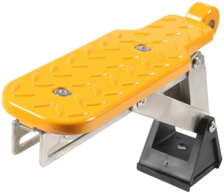 FSFY Feet Stand Pedal Foldable Roof Rack Car Door Step 1 Set Aluminium Alloy + by Unknown