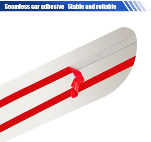 Craedli 4PCS Car Door Sill Protector Sticker, Stainless Steel Auto Door Edge - Image 6