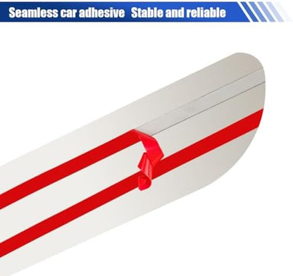 Craedli 4PCS Car Door Sill Protector Sticker, Stainless Steel Auto Door Edge - Image 6