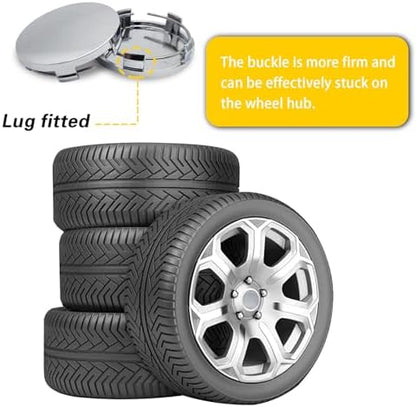 4 Pack Car Wheel Center Hub Caps, ABS Rust-Proof Center Caps - Image 5