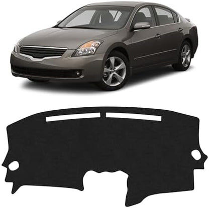 KUST Black Dash Cover Mat for Nissan Altima 2007-2012 Left Hand Driving by KUST