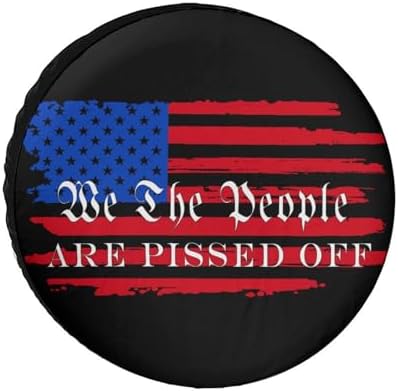 We The People are Pissed Off Tire Covers, Dust-Proof Weatherproof Wheel Covers - Image 7