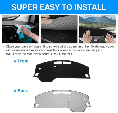 Autorder Dashboard Cover Mat for 2022-2025 2026 Nissan Pathfinder Accessories - Image 5