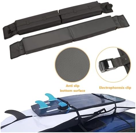 118cm Universal Car Roof Luggage Soft Rack Pads Compatible - Image 4