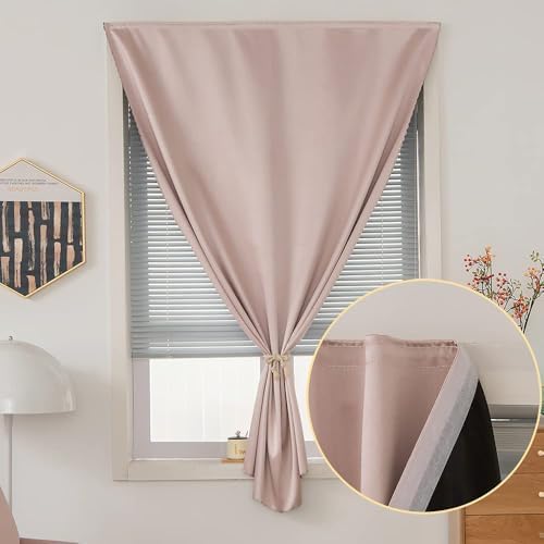 Autohesion Curtains for Windows, Bedroom Blackout Curtains for - Image 2