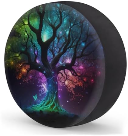 Rv Spare Tire Cover Wheel Tree of Life Tire Covers Wheel Protectors Universal - Image 2