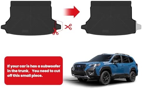 LASFIT Cargo Tray Mat for Subaru Forester 2024 2023 2022 2021 2020 2019 - Image 2