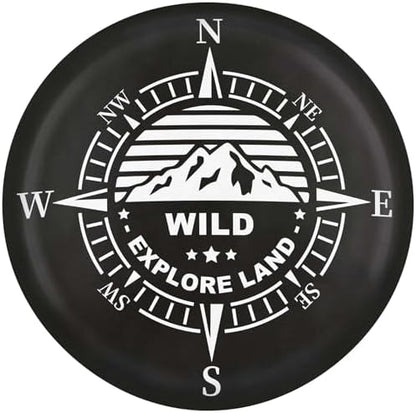 Explore Land Spare Tire Cover Fit Tire Diameters 26-27.75 inch by ExploreLand