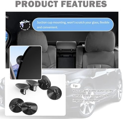 39.37x19.76 Car Rear Window Sun Shade, Foldable Car Window Shades - Image 4