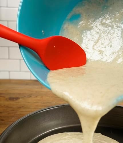 RSVP International Ela's Favorite Silicone Spatula Spoon, Scrape Sauces - Image 4
