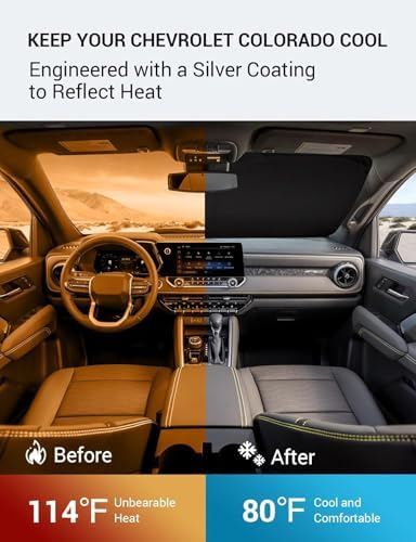 Proadsy Custom Fit Car Windshield Sun Shade - Image 3