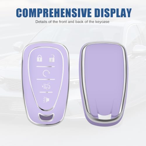 for Chevy Key Fob Cover, 5 Buttons TPU Key Cover - Image 4