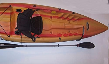 Electric Lime Green Folding J-Style Kayak Rack ROOF TOP and WALL Carrier Bundle - Image 6