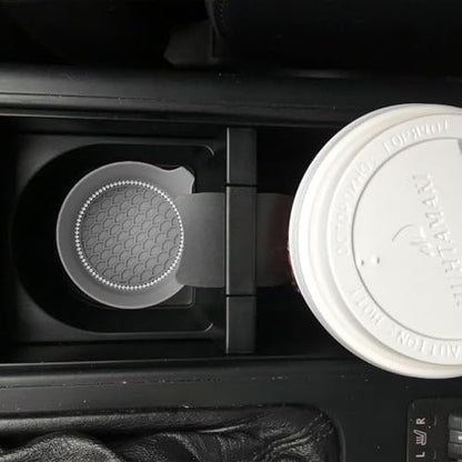 4 PCS Car Cup Coasters, Bling Cup Holder Coaster - Image 2