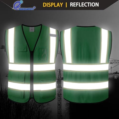 Hi Vis Reflective Safety Vest for Men Women - Image 4