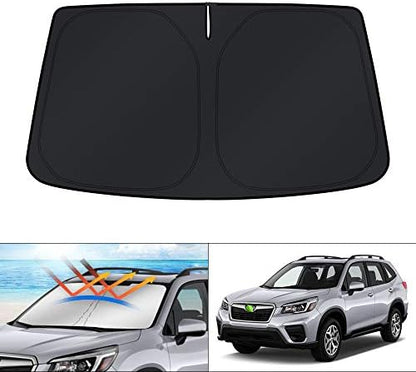 KUST Windshield Sun Shade for 2019-2025 2026 Subaru Forester Accessories by KUST